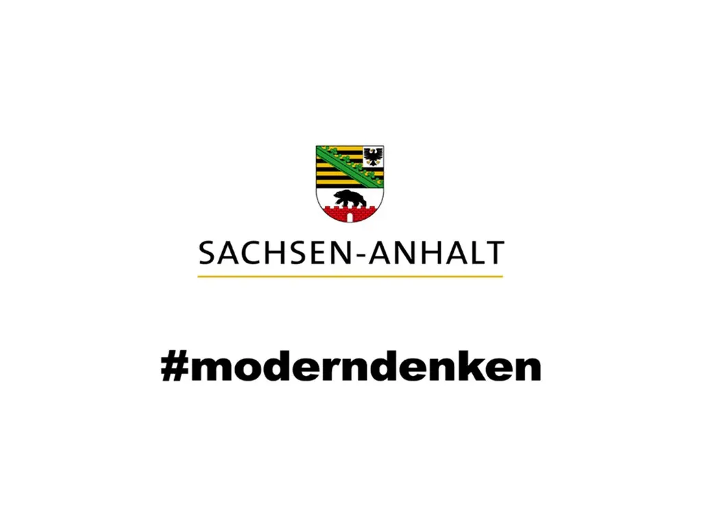 Logo Land Sachsen-Anhalt – #moderndenken