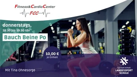 Landessportschule Sachsen-Anhalt: Bauch Beine Po mit Tina Ohnesorge