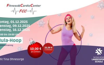 3x Hula-Hoop im Dezember