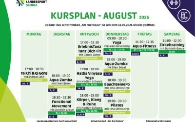 Kursplan August 2026