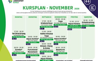 Kursplan November 2026
